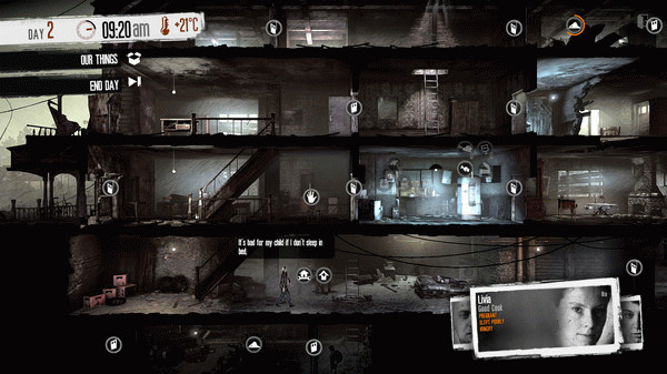 Игра This War of Mine, скриншот
