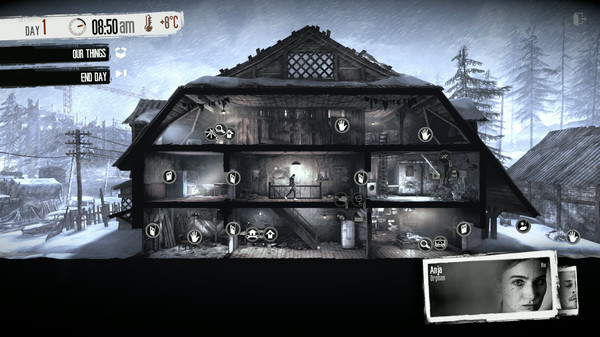 Игра This War of Mine: Stories - Fading Embers (ep. 3), скриншот