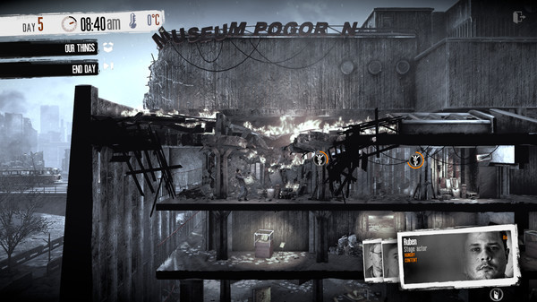 Игра This War of Mine: Stories - Fading Embers (ep. 3), скриншот