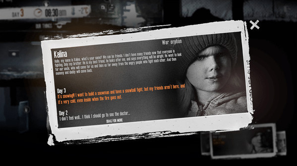 Игра This War of Mine: The Little Ones, скриншот