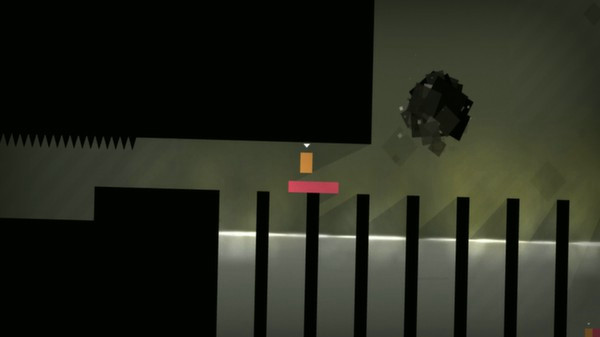 Игра Thomas Was Alone, скриншот