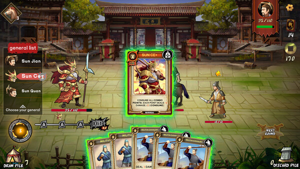 Игра Three Kingdom: The Journey, скриншот