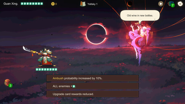 Игра Three Kingdoms: The Blood Moon, скриншот