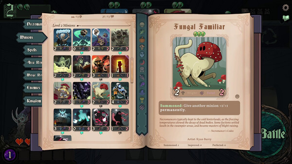 Игра Throne of Bone, скриншот