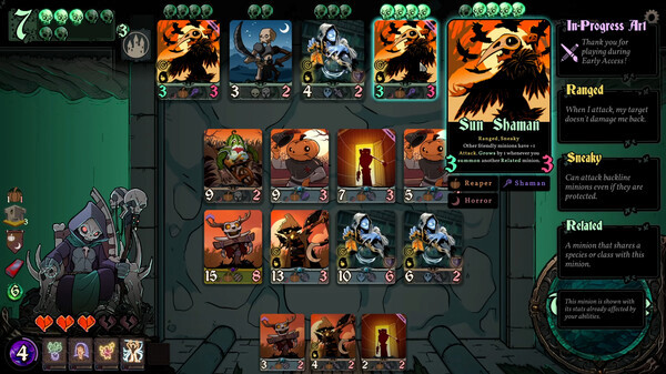 Игра Throne of Bone, скриншот