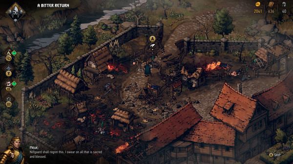 Игра Thronebreaker: The Witcher Tales, скриншот