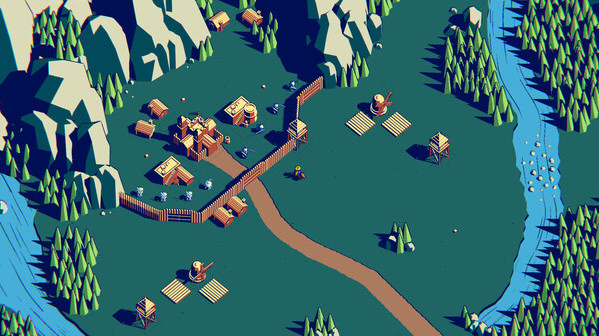 Игра Thronefall, скриншот