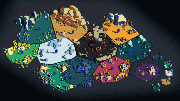 Игра Thronefall, скриншот