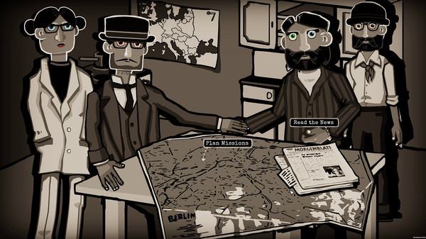 Игра Through the Darkest of Times, скриншот
