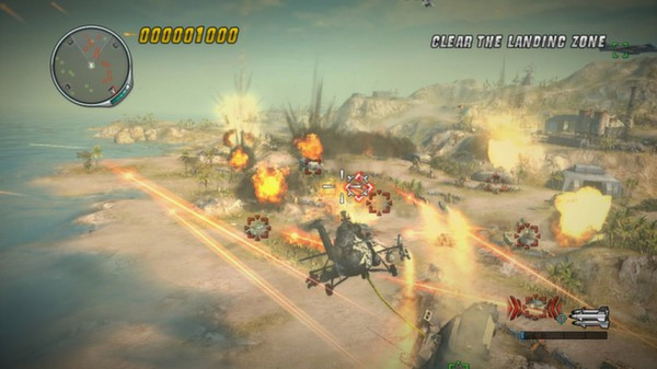 Игра Thunder Wolves, скриншот