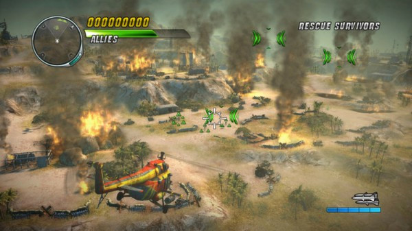 Игра Thunder Wolves, скриншот