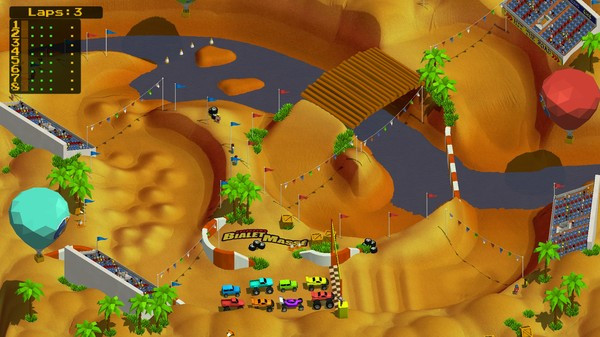 Игра ThunderWheels, скриншот
