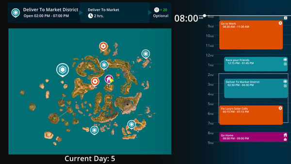 Игра Tidekeeper, скриншот