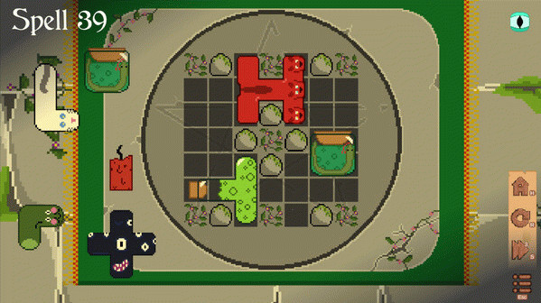 Игра Tidy Cauldron, скриншот
