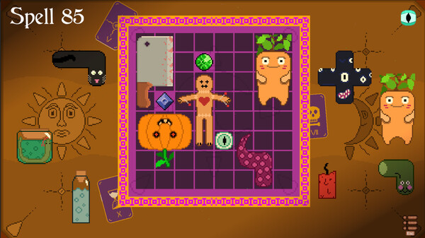 Игра Tidy Cauldron, скриншот