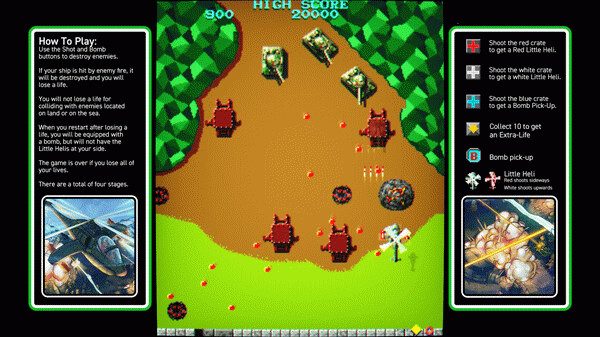 Игра Tiger Heli, скриншот