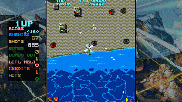 Игра Tiger Heli, скриншот