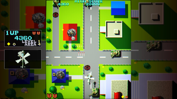 Игра Tiger Heli, скриншот