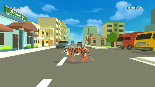 Игра Tiger Simulator, скриншот
