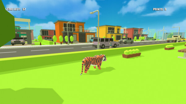 Игра Tiger Simulator, скриншот