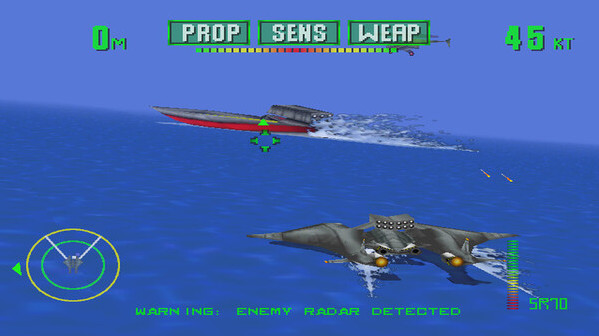 Игра Tigershark, скриншот