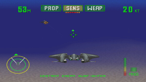Игра Tigershark, скриншот