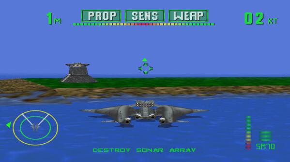Игра Tigershark, скриншот