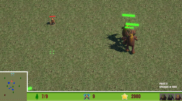 Игра Timber Wars, скриншот
