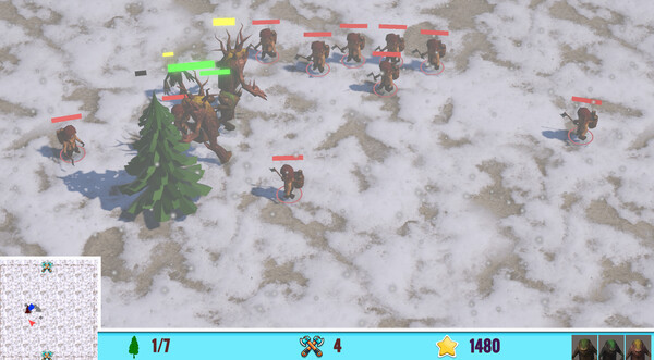Игра Timber Wars, скриншот