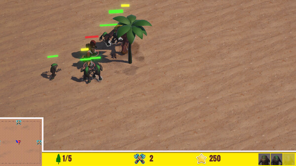 Игра Timber Wars, скриншот