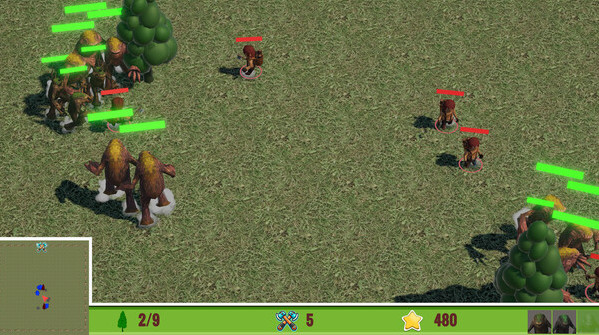 Игра Timber Wars, скриншот
