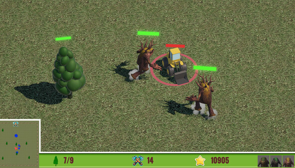 Игра Timber Wars, скриншот