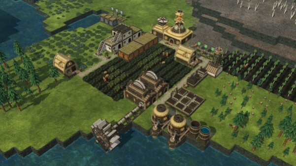 Игра Timberborn, скриншот