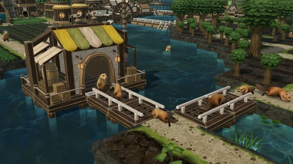 Игра Timberborn, скриншот