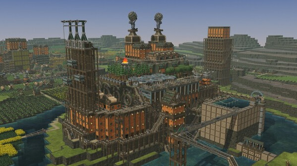 Игра Timberborn, скриншот