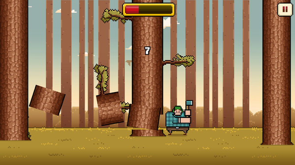 Игра Timberman, скриншот