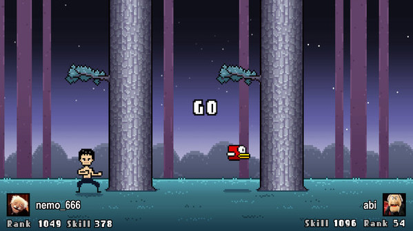 Игра Timberman, скриншот
