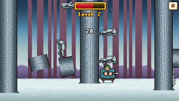 Игра Timberman, скриншот