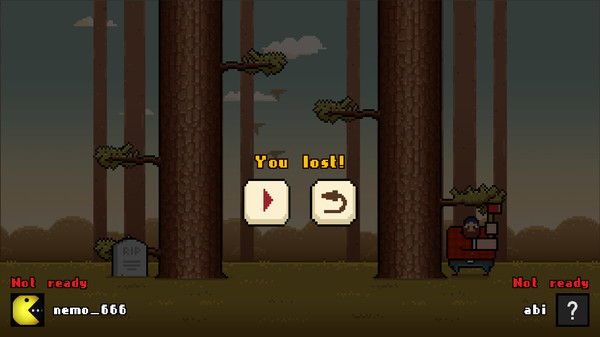 Игра Timberman, скриншот