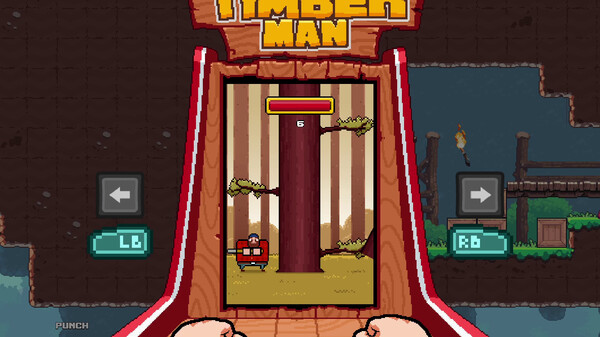 Игра Timberman: The Big Adventure, скриншот