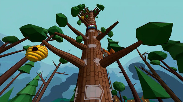 Игра Timberman VR, скриншот