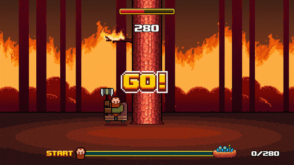 Игра Timberman VS, скриншот