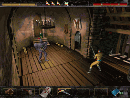 Игра Time Commando, скриншот