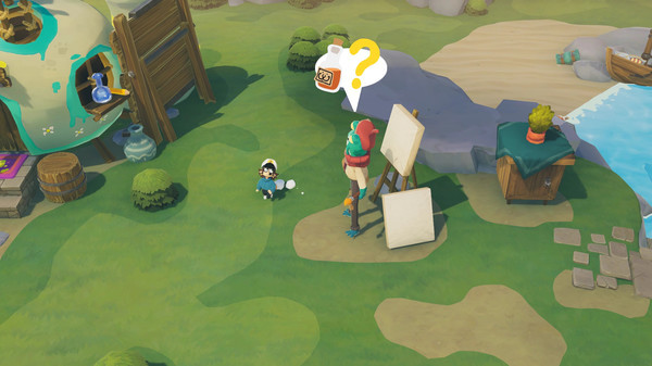 Игра Time on Frog Island, скриншот