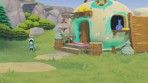 Игра Time on Frog Island, скриншот