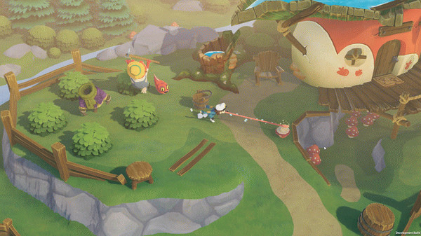 Игра Time on Frog Island, скриншот
