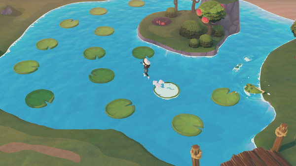 Игра Time on Frog Island, скриншот