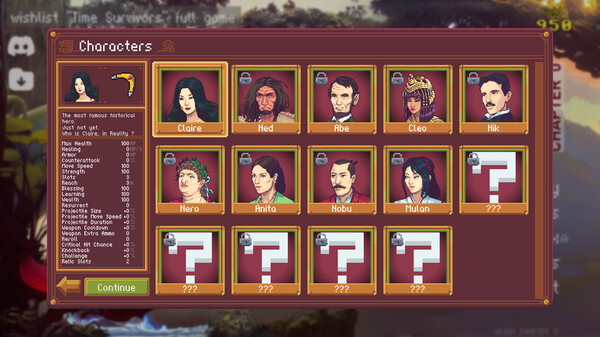 Игра Time Survivors, скриншот