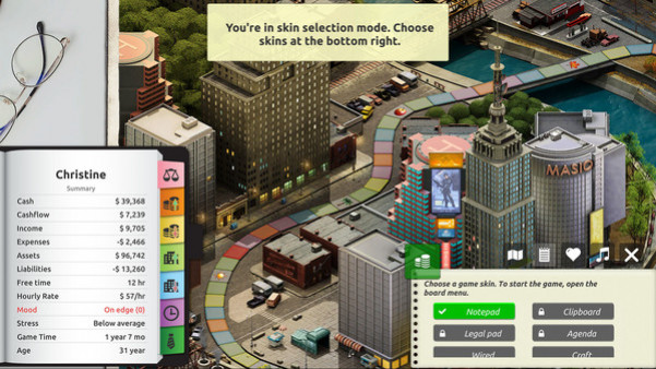 Игра Timeflow дизайн "Органайзер", скриншот