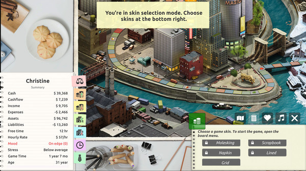 Игра Timeflow дизайн "В линейку", скриншот